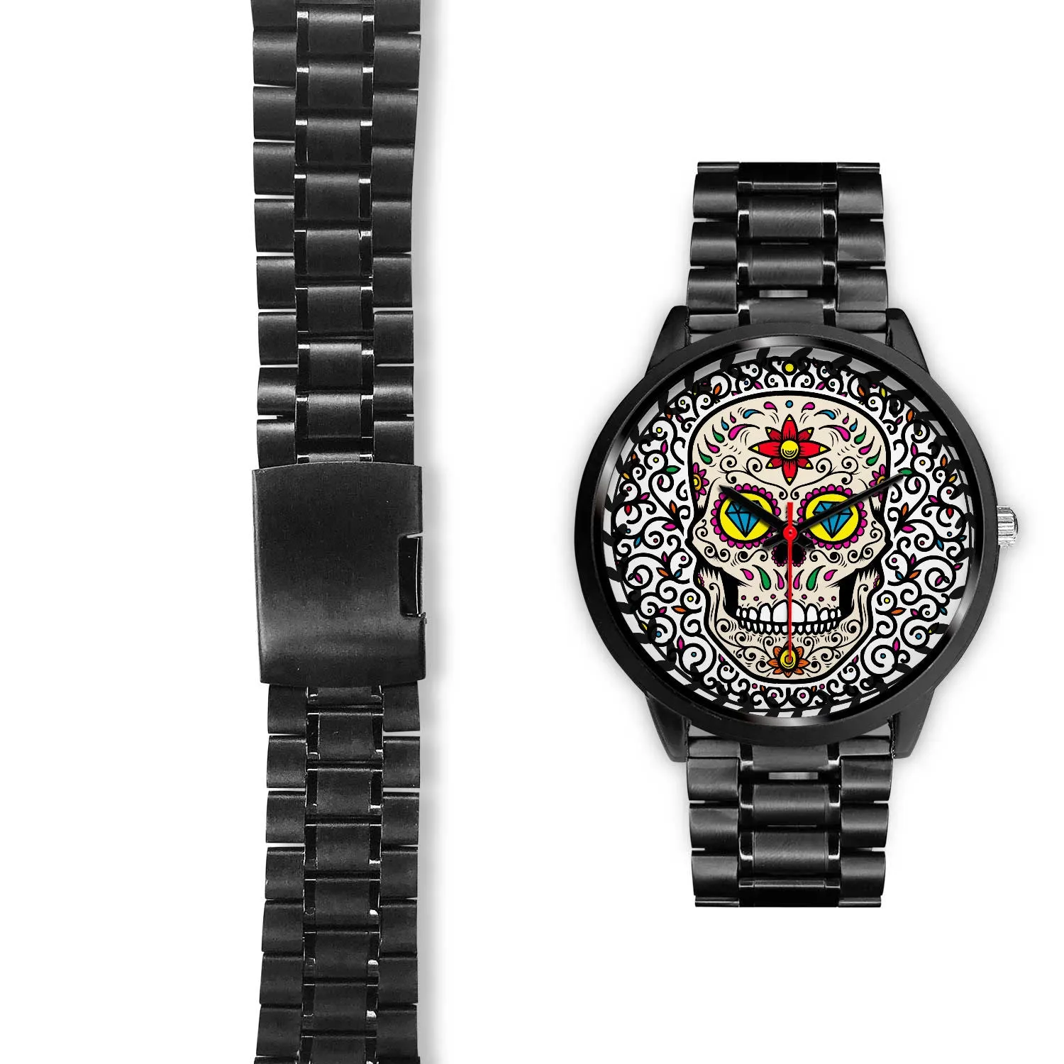 Sugar skull watch