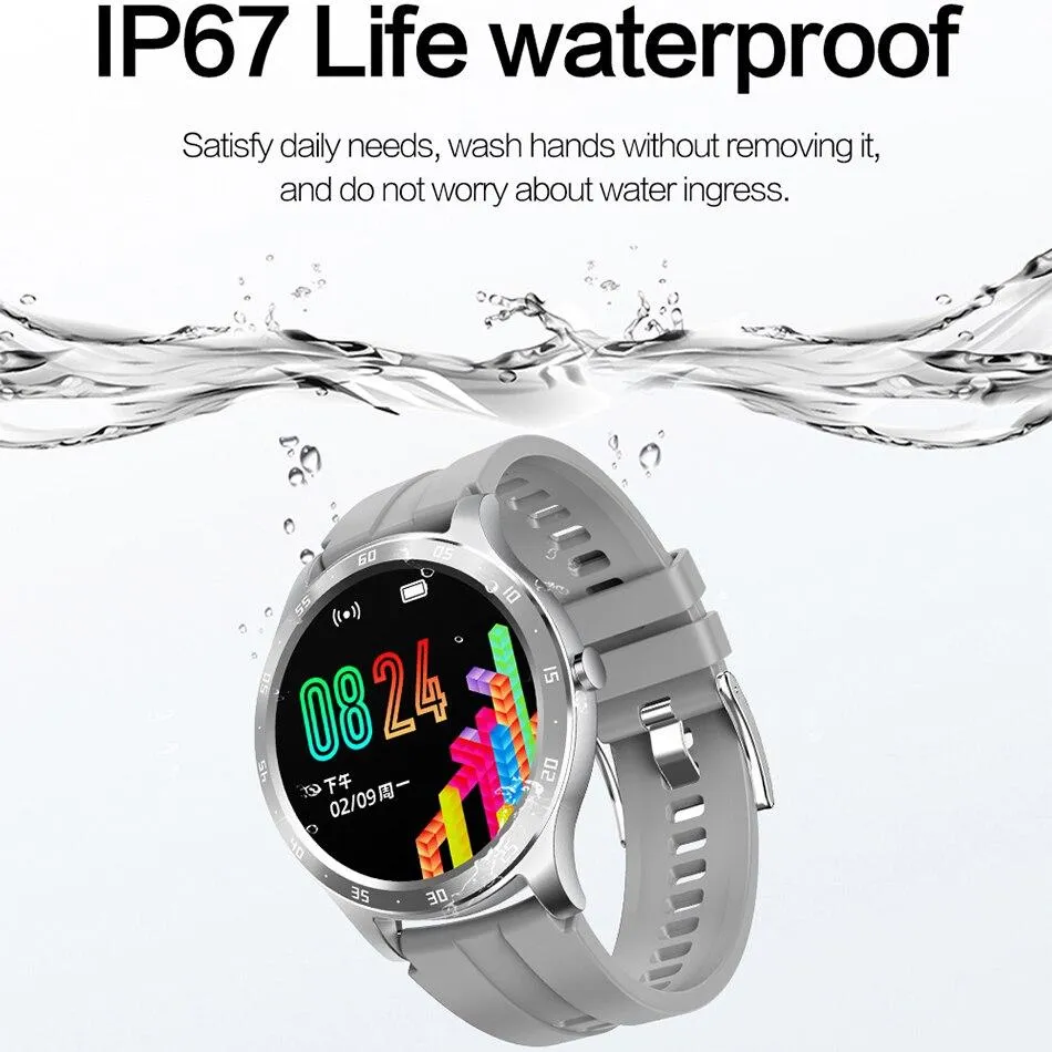 Unisex Heart Rate Blood Pressure Monitoring Fitness Tracker Smartwatches