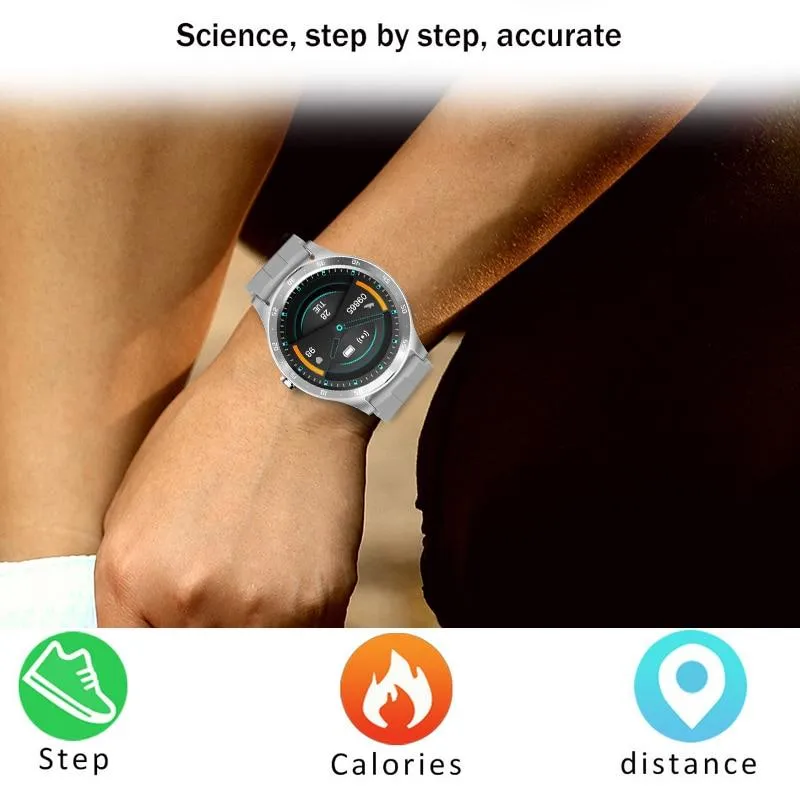Unisex Heart Rate Blood Pressure Monitoring Fitness Tracker Smartwatches