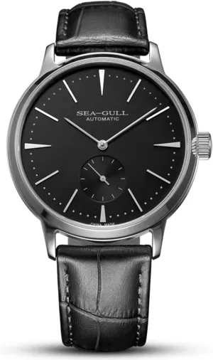 Watch for Men,Minimalist Mens Watches with Leather Strap and Replaced Steel Watch Band