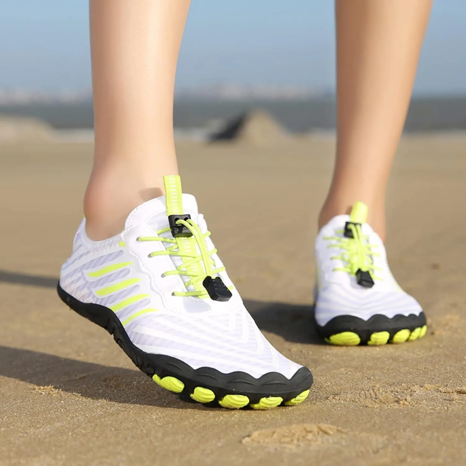 Water Shoes Men Wide Foot Breathable Non Slip Athletic Water Hiking Shoes for Women Non Slip Water Shoes Men Wide Beach Sports Quick Dry Barefoot for Pool Hiking Training Outdoor Water Sports