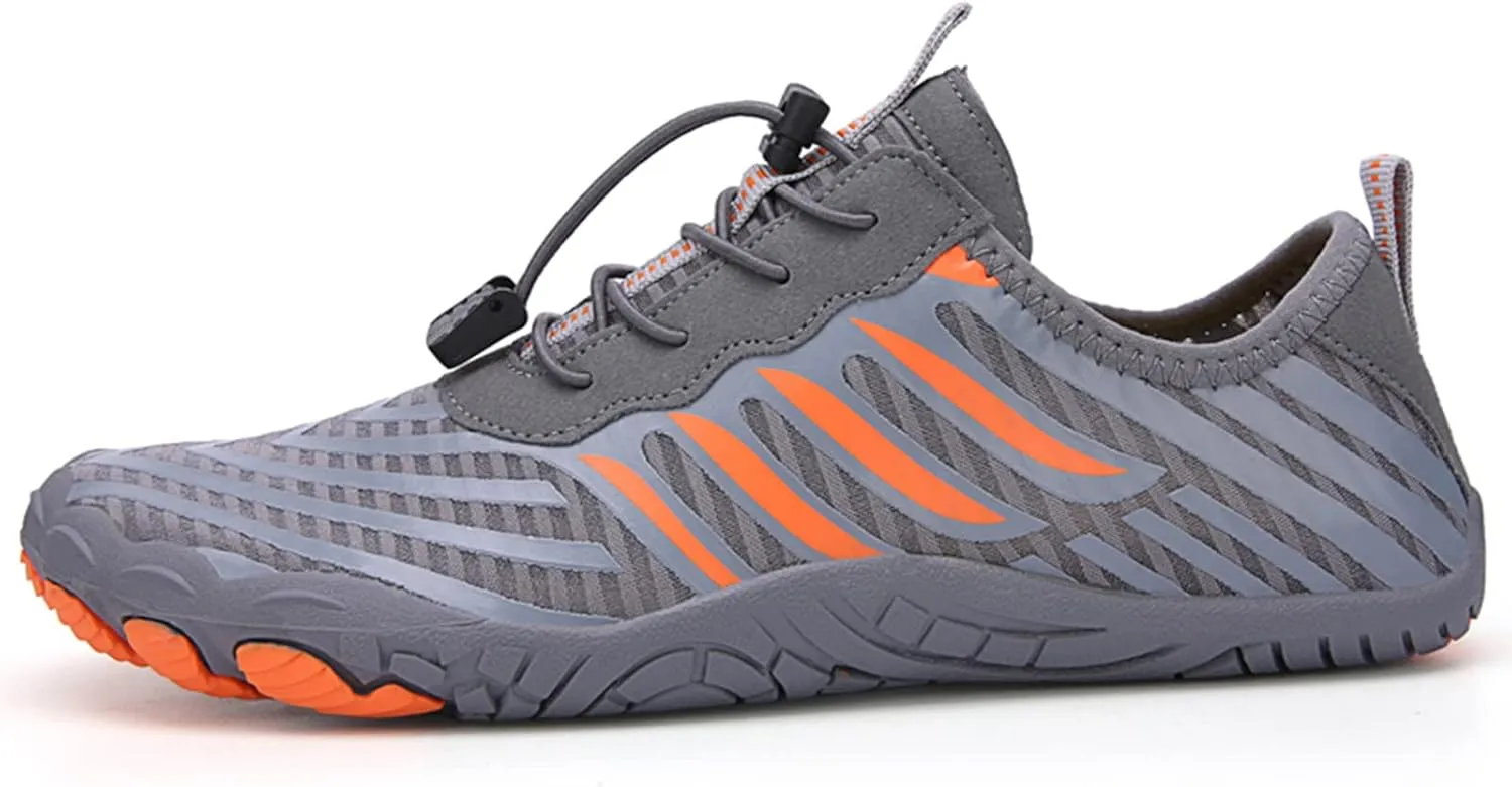 Water Shoes Men Wide Foot Breathable Non Slip Athletic Water Hiking Shoes for Women Non Slip Water Shoes Men Wide Beach Sports Quick Dry Barefoot for Pool Hiking Training Outdoor Water Sports