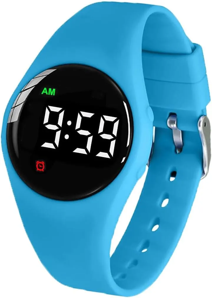 Waterproof Vibrating Alarm Watch Rechargeable 15 Alarm Reminder Watch Potty Training Watch with Lock Screen
