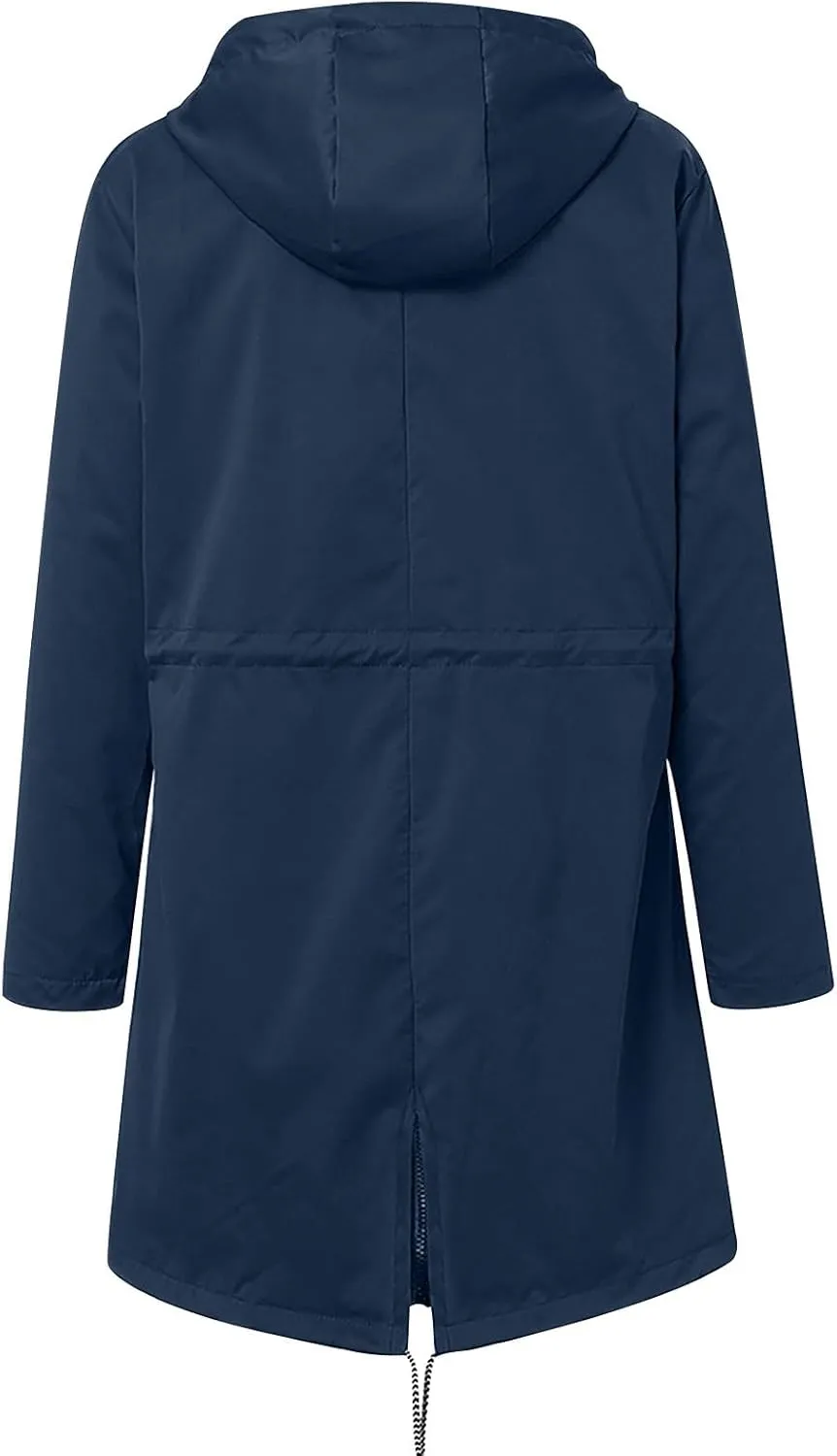 Windbreaker Jackets for Women Plus Size Winter Coats Sherpa Lined Parka Jacket Thicken Warm Outerwear with Pockets