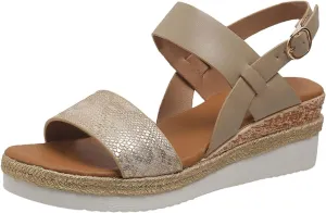 Womens High Wedge Sandals Comfortable Dressy Ankle Strap Platform Shoes Boho Beach Summer Sandals