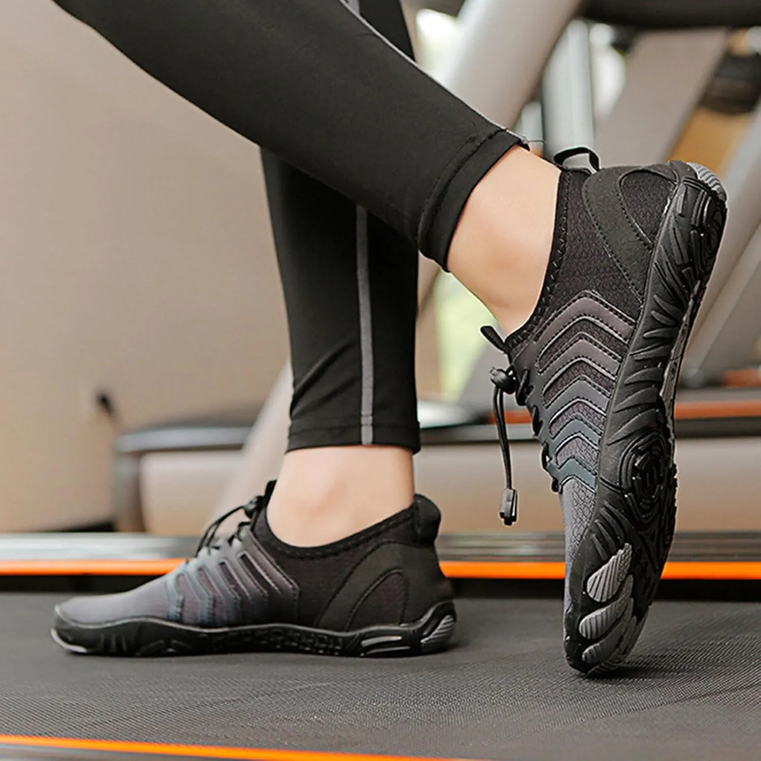 Women's Trail Running Barefoot Shoes Breathable Non-Slip Athletic Footwear Wide Toe Minimalist Sneakers Quick Drying Water Shoes Pro Healthy Hiking Footwear Beach Swim Surfing Diving Boating Shoe