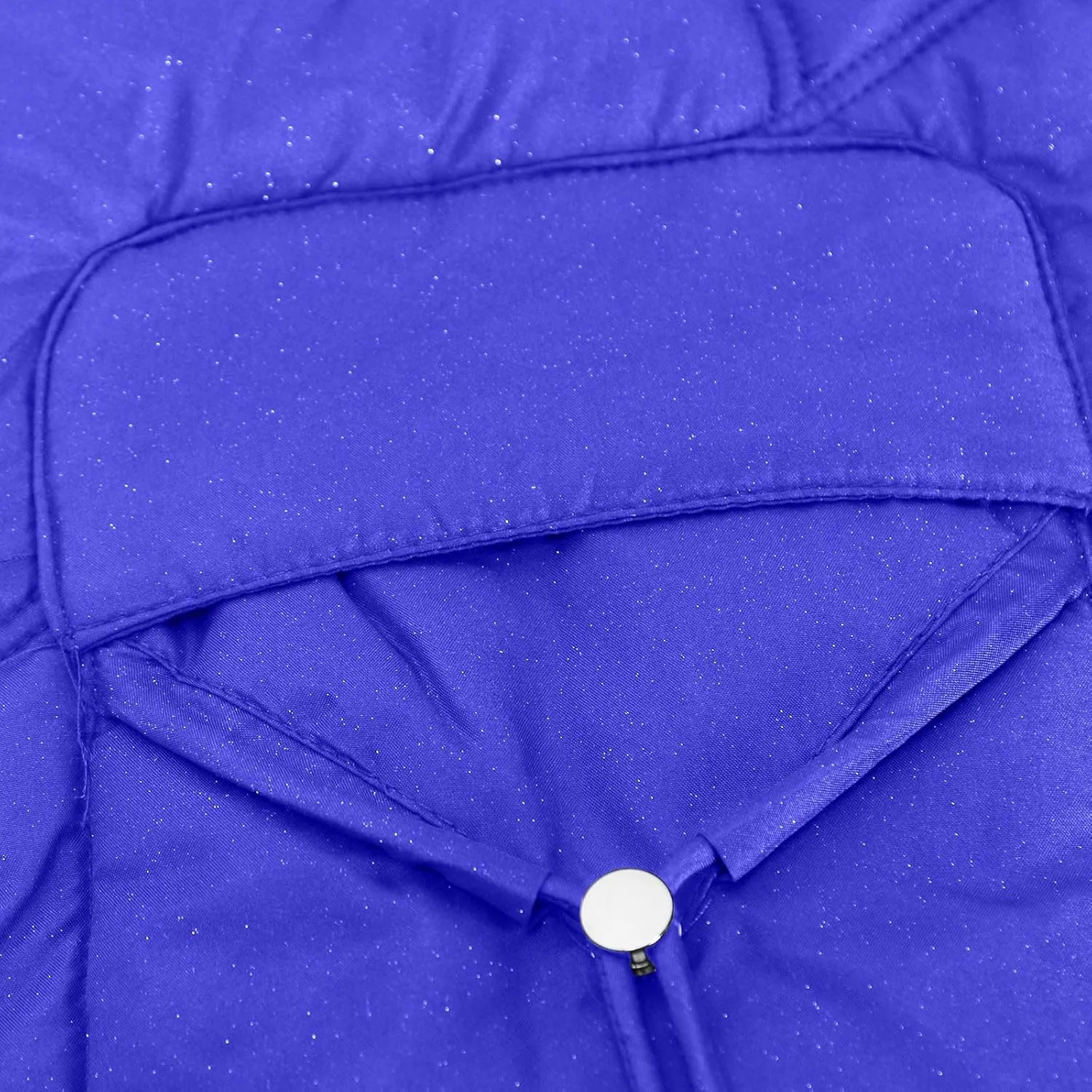 Womens Winter Padded Jacket Casual Hooded Puffer Jackets Zip Up Quilted Warm Outerwear Plain Down Coats