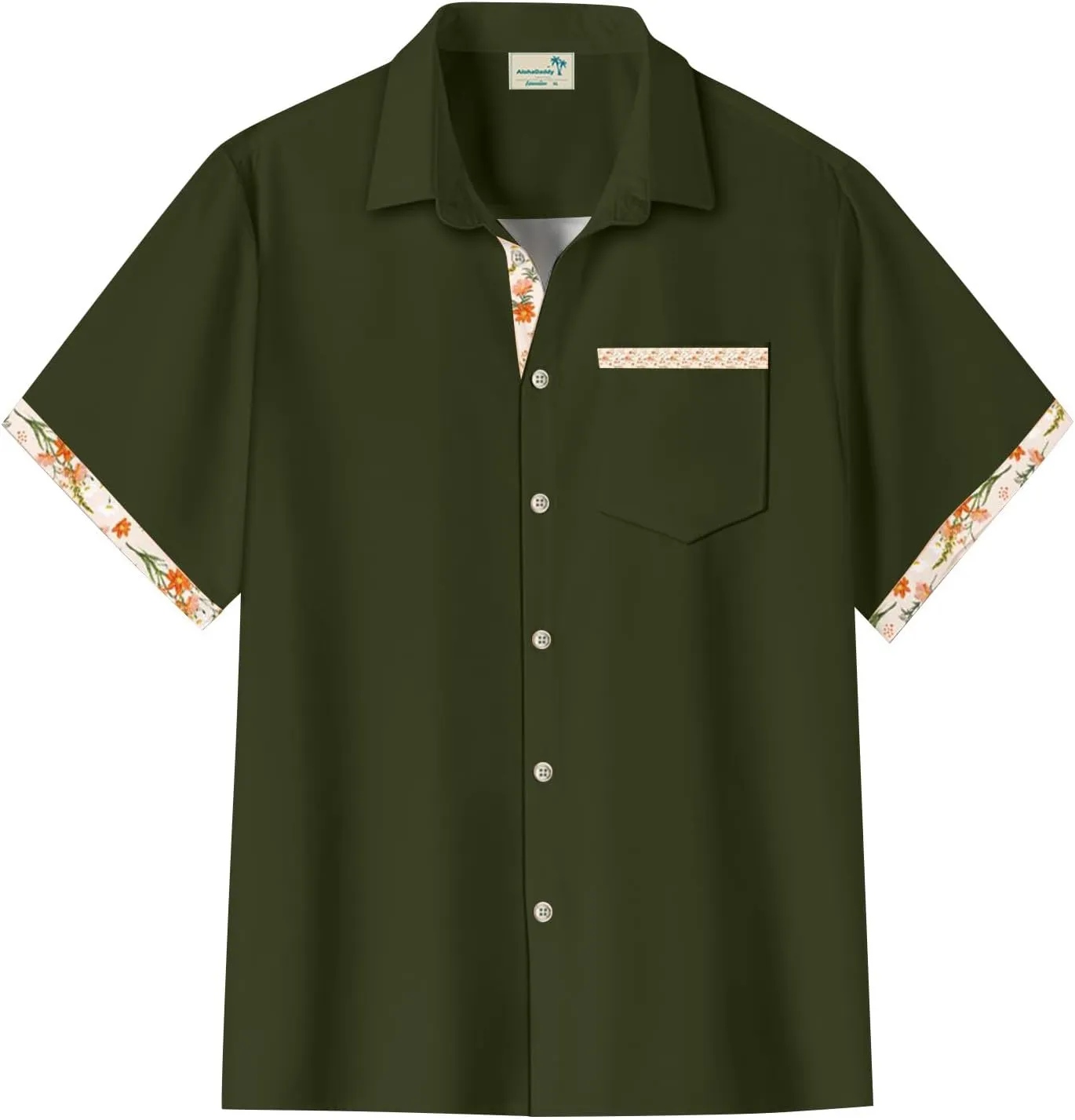 Ymosrh Men's Graphic Button Down Shirts Summer Beach Hawaiian Buttons Up Shirt Casual Stylish, M-4XL