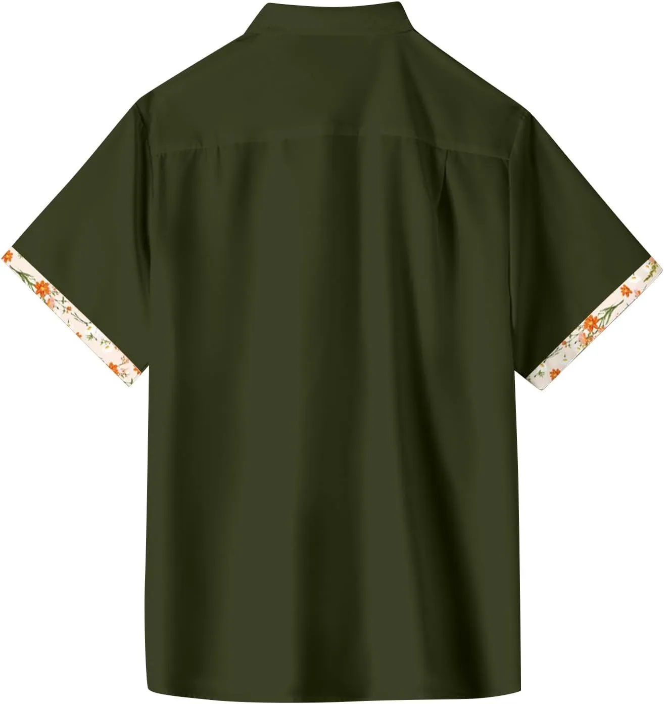 Ymosrh Men's Graphic Button Down Shirts Summer Beach Hawaiian Buttons Up Shirt Casual Stylish, M-4XL